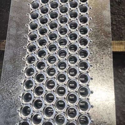 Çelik Kaymaz 6mm Kavrama Dikme Güvenlik Izgarası Perf O Şekil Paneli