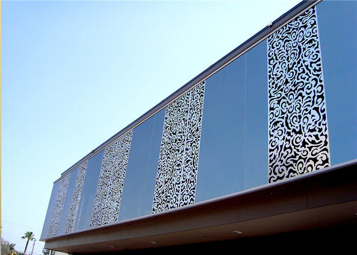 Duvar Kaplama Icin Cnc Aluminyum Alasim Lazer Kesim Delikli Metal Kulturel Desenler