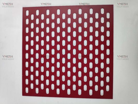 Perforasyonlu metal levha 4x8 plaka, çit için galvanizli karbon çelik