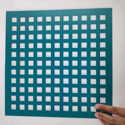 Alüminyum Galvanizli 2 mm kare delikli metal levha 4x8 feet