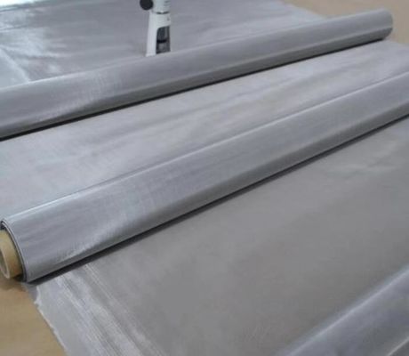 1m Genişlik 300-400 Mikron Paslanmaz Çelik Hasır Levha Düz Hollanda Dokuması