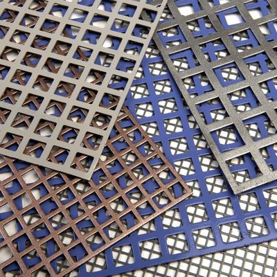Alüminyum delikli metal cephe panelleri dekoratif perde duvarı delikli örgü