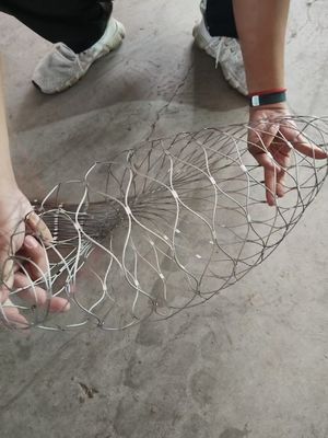 Özel Boyutlu Paslanmaz Çelik 304 Hafif 1mm 1.5mm Hırsızlık Karşıtı Güvenlik Tel Ağı Torbası