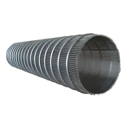 50 100 150 Mikron V Şekilli Paslanmaz Çelik Tel Boru Kama Tel Filtre Mesh