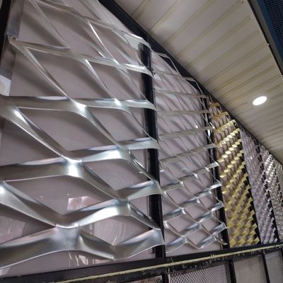 Mekanik Ekipman Koruması için Galvanizli Genişletilmiş Metal Mesh