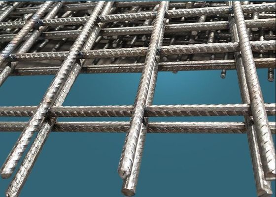 Güçlendirme Çelik Kaynaklı Hasır Paneller 6mm İnşaat Demiri Beton Demir Hasır
