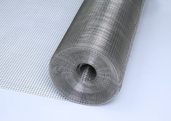 İnşaat için 1x1in Galvanizli Demir Kaynaklı Tel Örgü Rulosu