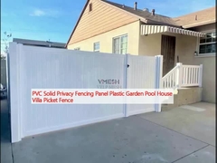 PVC Katı Gizlilik Çit Paneli Plastik Bahçe Havuzu Ev Villa Çit Çit