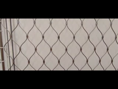 Esnek AISI 304 Mimarlık Kablo Tel Ağı 40*40mm 50*50mm Açıklık