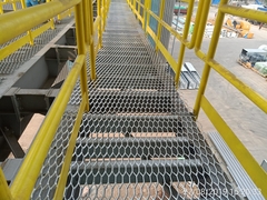 XG-11 Yükseltilmiş Geçit Genişletilmiş Metal ASTM A123 Genişletilmiş Metal Çelik ızgara