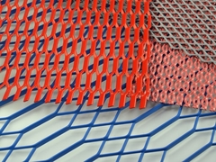 Sıcak Dip Galvanize Genişletilmiş Metal Mesh 4x8 Feet Gothic
