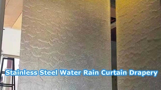 Otel ve Alışveriş Merkezi Dekorasyonu için Şelale Cascade Mesh