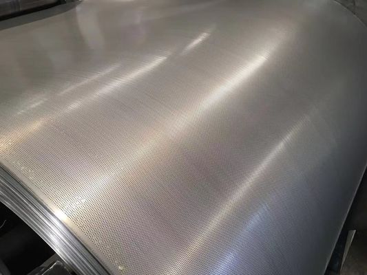 Paslanmaz Çelik 304 316 Yuvarlak Delik Tasarımlı Etching Metal Filtre Teli Sıvı Filtrasyonu İçin