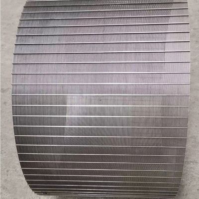Madencilik ve Kimya Endüstrisi için SS 304 316 Kama Telli Elekler