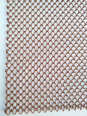 Duvar Kaplama Perdesi İçin Özelleştirilmiş Renkli Dekoratif Alüminyum Perde