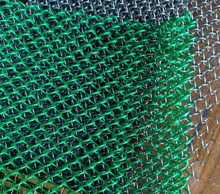 Özel Anodized Mimarlık Metal Mesh Bölme Duvar Bölücü