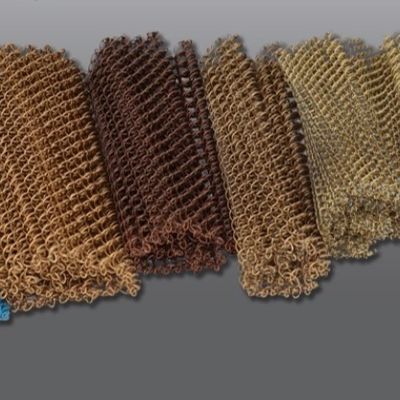 Alüminyum Tel Dekoratif Özelleştirme Asılı Elmas Bobin Perde Örgüsü