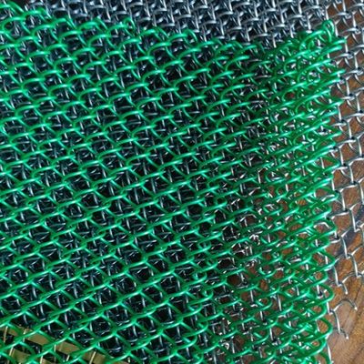 Alüminyum Tel Dekoratif Özelleştirme Asılı Elmas Bobin Perde Örgüsü