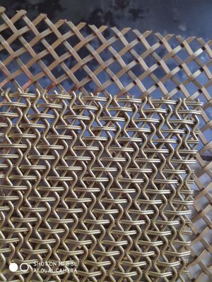 Özel Anodized Mimarlık Metal Mesh Bölme Duvar Bölücü