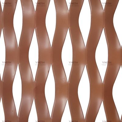 Bina Dekorasyonu için Düşük Karbonlu Genişletilmiş Metal Mesh Toz Boyalı