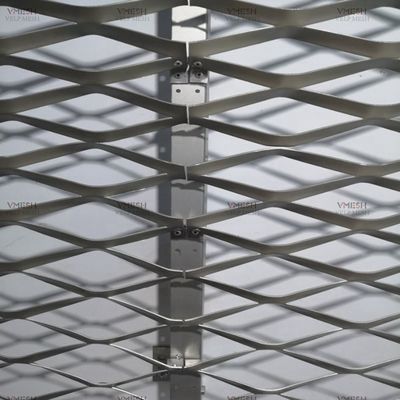 Alüminyum Genişletilmiş Metal Mesh Anodize Boyalı Özel Renkler