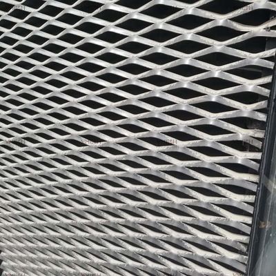 Alüminyum Genişletilmiş Metal Mesh Anodize Boyalı Özel Renkler