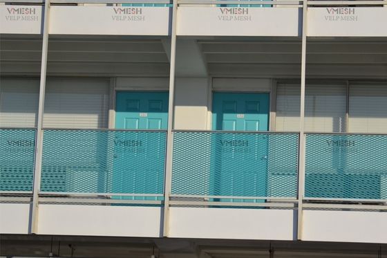 Çit Kapıları için Elmas Delikli Genişletilmiş Galvanizli Çelik Malzeme Mesh