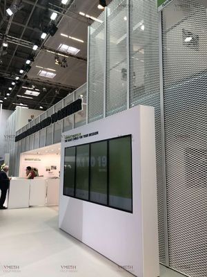 Kapalı Güvenlik Çiti İçin Toz Boyalı Renkli Elmas Hasır Yükseltilmiş Galvanizli Genişletilmiş Metal