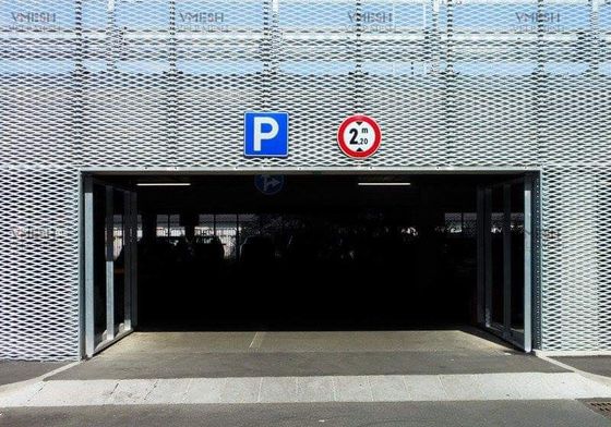 paslanmaz çelik genişletilmiş sac dekoratif metal örgü kaplama duvar örgü