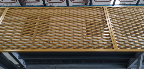 Özel Alüminyum Genişletilmiş Metal Mesh Tavanı 3003 Anodizasyon