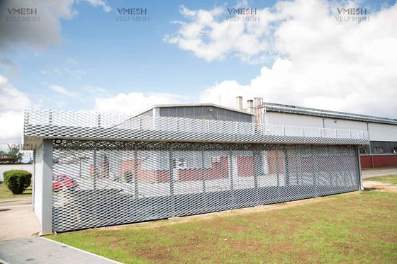 PVDF Siyah Alüminyum Genişletilmiş Metal Tavan Panelleri