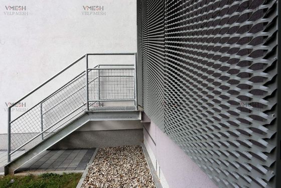 Akzonobel PVDF Duvar Kaplama için Alüminyum Genişletilmiş Metal Yaprak