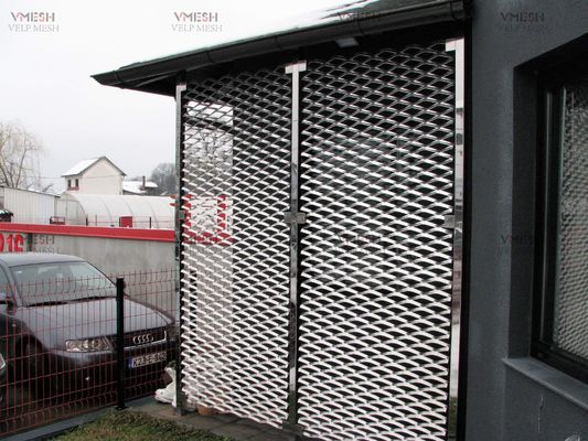 PVDF Siyah Alüminyum Genişletilmiş Metal Tavan Panelleri