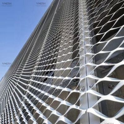 Alüminyum Genişletilmiş Metal Mesh 4x8 Feet Küçük Delikli Elmas Deseni