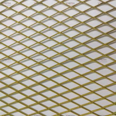 Alüminyum Genişletilmiş Metal Mesh 4x8 Feet Küçük Delikli Elmas Deseni