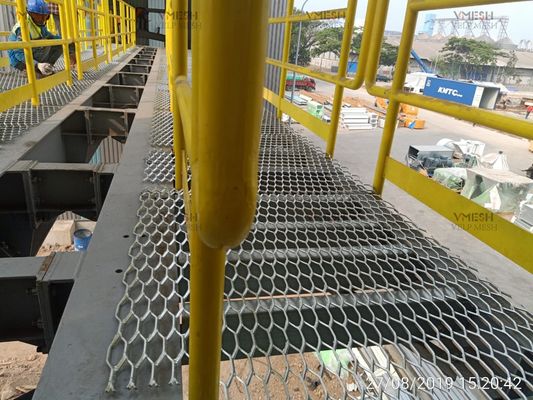 Paslanmaz Çelik 304 Genişletilmiş Metal Çit Altıgen Delik
