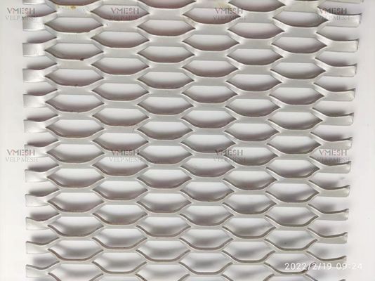 Galvanizli Elmas Genişletilmiş Metal Mesh 1x2m Karbon Çeliği