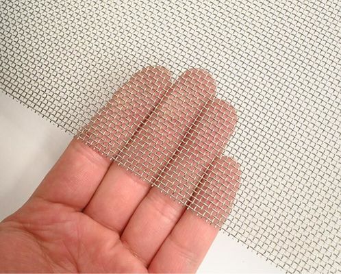 304 Paslanmaz Çelik Dokuma Tel Örgü 0.02-6.3mm Tel Çapı