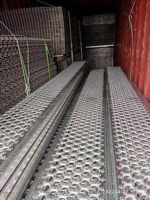 Merdivenler için özel alüminyum güvenlik ızgaraları SST304 316