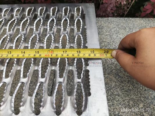 Alüminyum 1060 Elmas delik güvenlik ızgara geçit 12G 14G