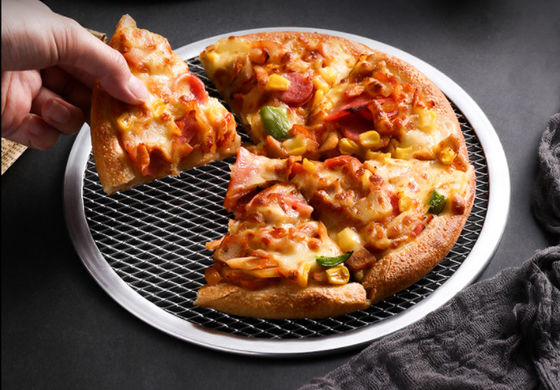 Alüminyum Pizza Pişirme Diski 6-18 İnç Yüksek Mukavemetli Paslanmaz