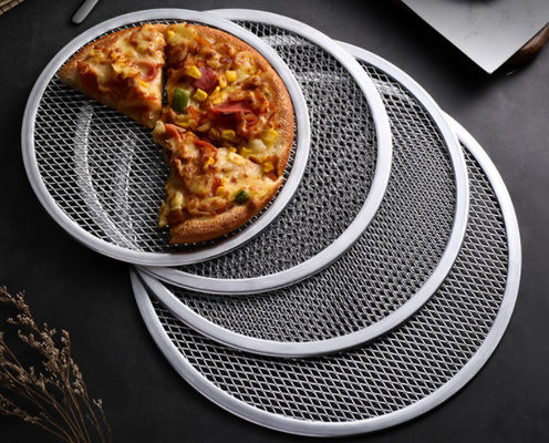 Alüminyum Pizza Pişirme Diski 6-18 İnç Yüksek Mukavemetli Paslanmaz