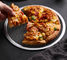 OEM Dikişsiz Yuvarlak Pizza Ev Mutfak Restoranı İçin Örgü Pizza Örgü Pan Pişirme
