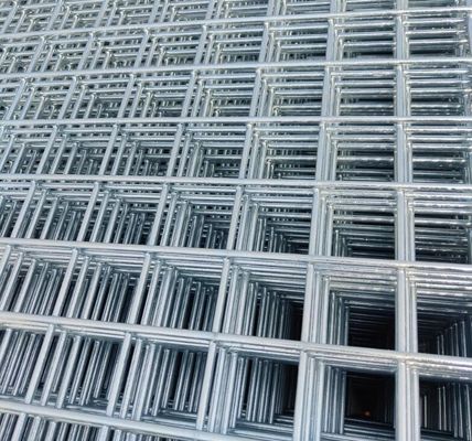 Hayvan Kafesleri için 2x2 Galvanizli Kaynaklı Tel Örgü Panel