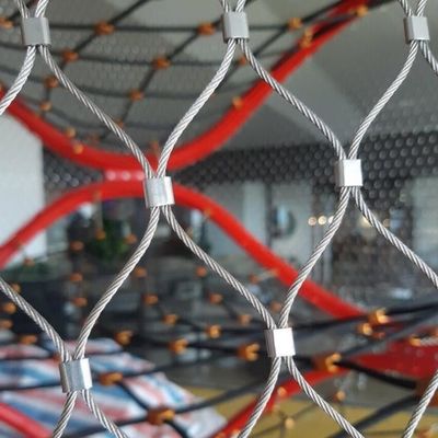 304 316 Paslanmaz çelik tel ip ağı koruyucu çit için 7x7
