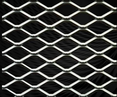 Çit için Elmas Delikli Düşük Karbonlu Çelik Genişletilmiş Metal Mesh
