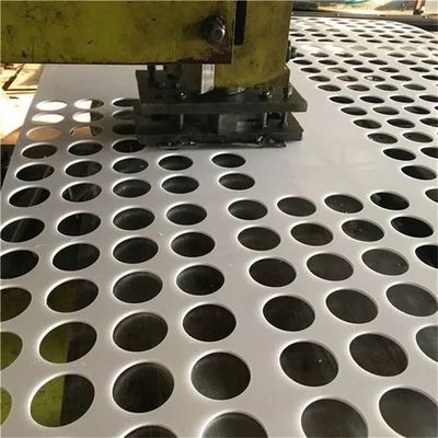 Paslanmaz Çelik 304 316 Alüminyum Delikli Metal Sac Yuvarlak Delik