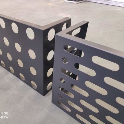 Alüminyum Paslanmaz Çelik Perforasyonlu Metal Açı Tablosu 0.5-8mm