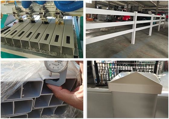 Pvc Panel Çiftlik Çit Bahçe Çit Çilingir Yeni Gizlilik Beyaz Vinil 2 Raylı Çit