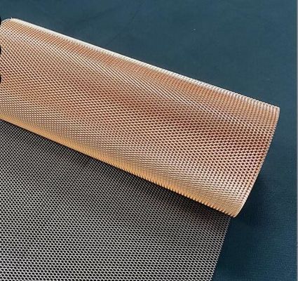 Yıldırım Koruması Genişletilmiş Metal Mesh Saf Bakır Mikro Delik Elmas